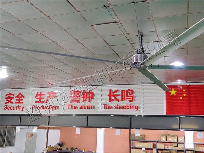 工业大风扇厂房降温案例