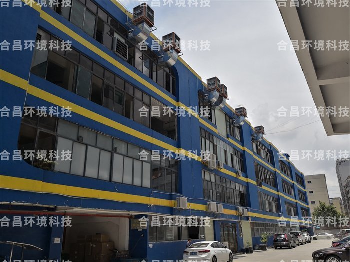 润东方工业冷风机降温案例